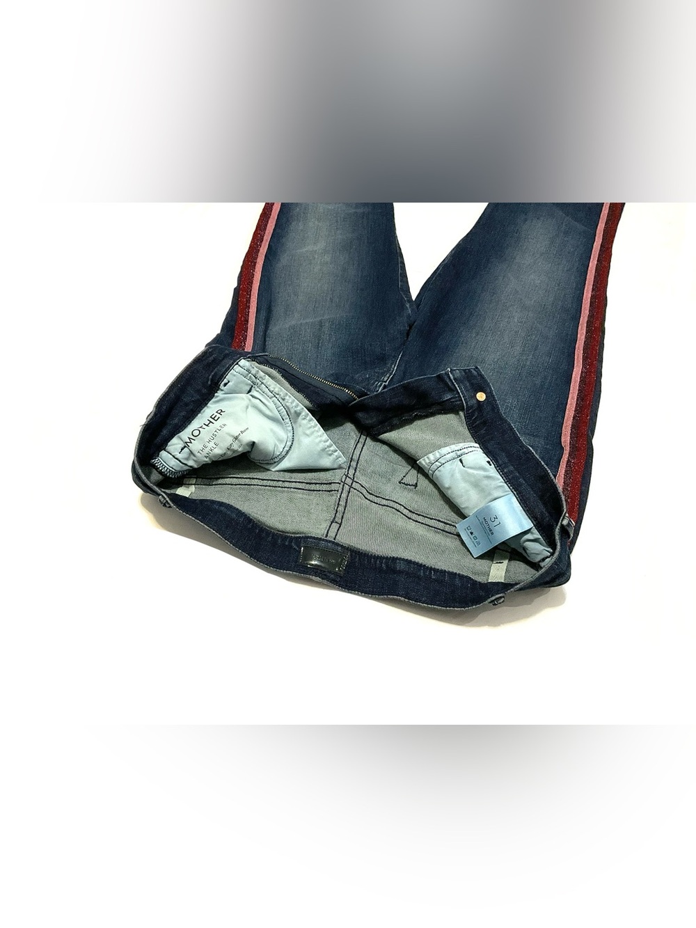 Women’s MOTHER The Hustler Ankle Demin Jeans - Picture 4 of 6